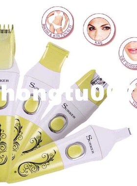 6in1 kit bikini trimmer precision facial hair eyebrow trimme