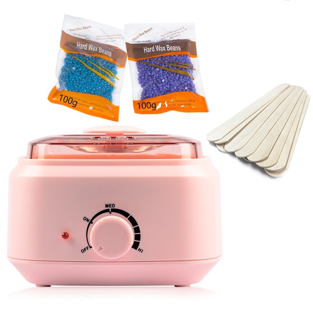 wax warmer heater set waxing kit hair removal wax-melt machi