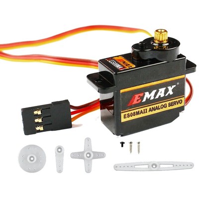EMAX ES08MA II 12g Mini Metal Gear Analog Servo For RC Mod
