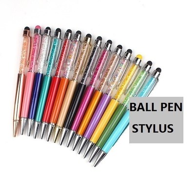 Touch screen pen capacitance pen crystal ball pen stylus