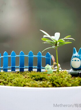 Retail 10 colors fence miniatures fencing fairy garden gnome