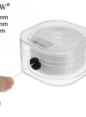 100m DIY CrYStal BEaDIng StrEtCh ElaStIC hrEaD CorD wIth Bo