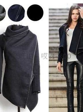 Fashion women coats tops coat Overcoats Woman Wool CoatsXXXL