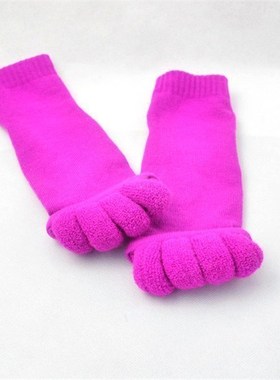 1 pair five toe socks fingers toe separator foot alignment p