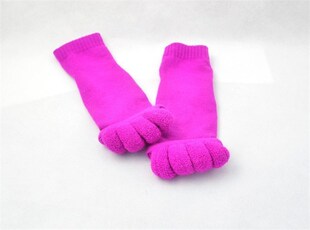 1 pair five toe socks fingers toe separator foot alignment p