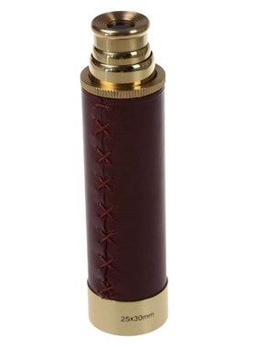 NEW Pocket telescope Brass 25x30 binoculars Monocular Teles