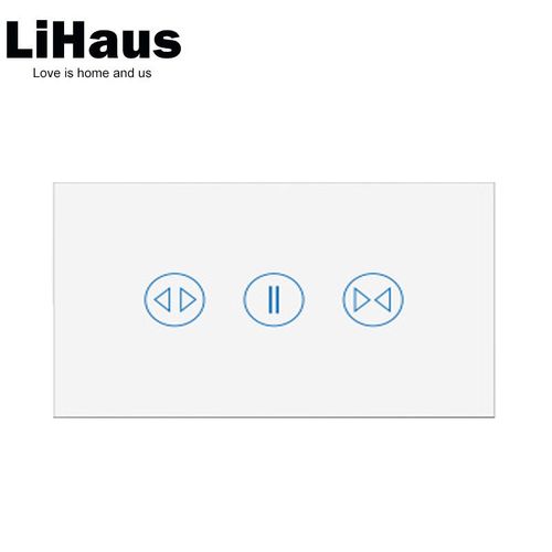 A/S Standard glass touch panel electric curtain switch and r