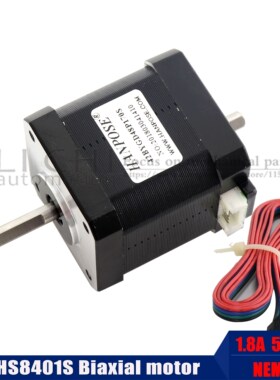 1PCS  double shaft motor 4 lead 42 motor 52N.cm 17HS8401S S