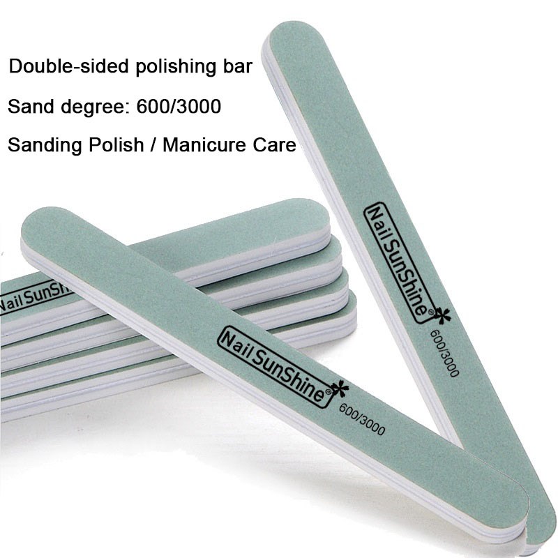 Brand 5Pcs/lot Sunshine Double Sides 600/3000 Grits Sponge