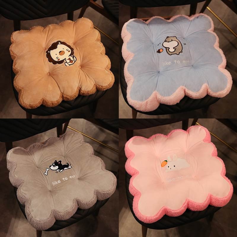Lovely girl students heart bottom cushion stool mat cushion