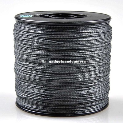 4 Braided Fishing Line 500m 100LB Grey Carp Fishing Line Bra