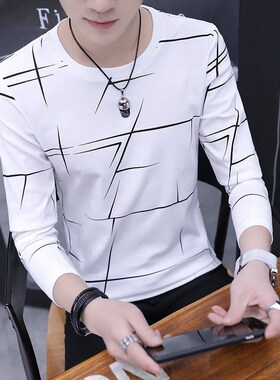 Men long sleeve t-shirt man casual slim cotton polo shirts