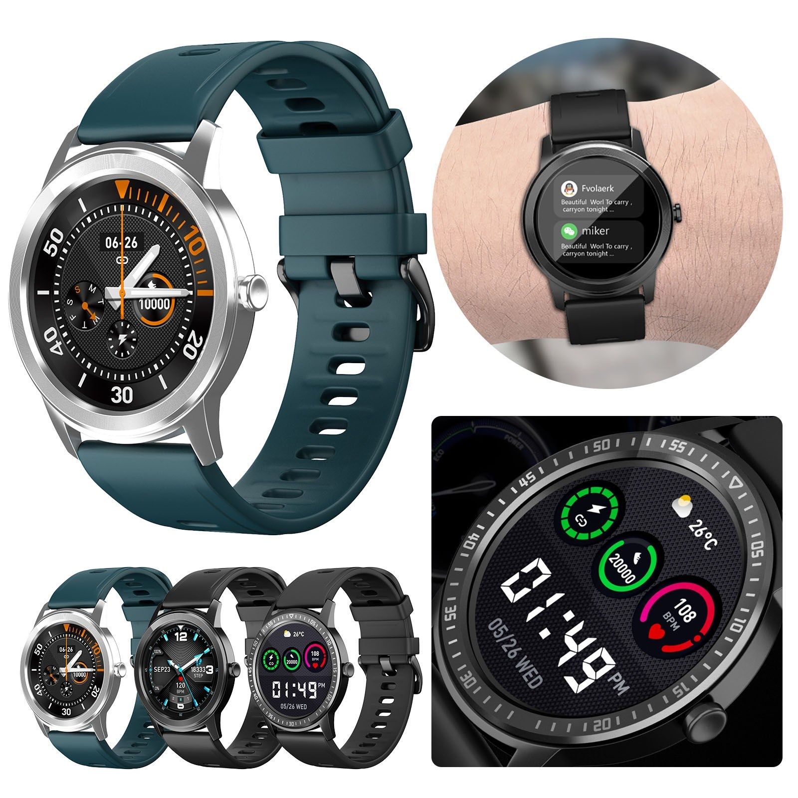 WOMEN WATCH L5 Update L16 Smart Watch Men IP68 Waterproof M