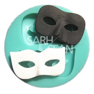 M0548 Dance masks fondant cake molds soap chocolate mould fo