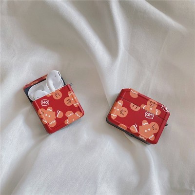 Xmas Gingerbread Man Headset Cover For Apple AirPods Pro Ca