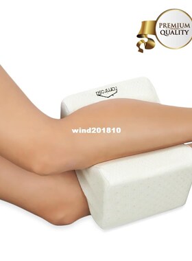 Famirosa Memory Foam Pillow Low Resilience Solid Contour Leg