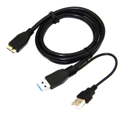 High Speed Micro USB 3.0 Male B to Micro B Cable for Extern