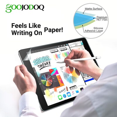 GOOJODOQ Like Writing on Paper Like Screen Protector for iPa