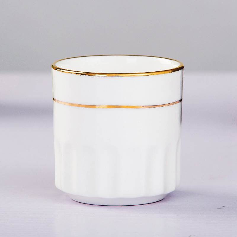 cup manual paint hotel hotel matching glass ceramic