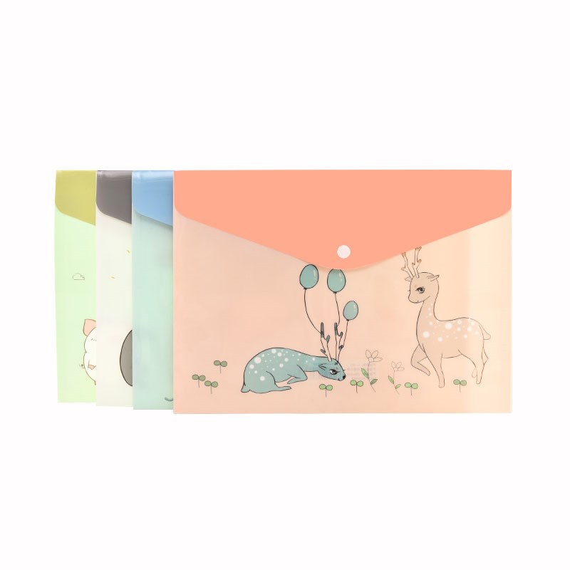 2019 New Arrival Hot Transparent PVC A5  Folder Document Fi