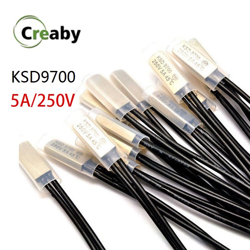 KSD9700 Temperature Switch 5A/250V Normally Closed/Open Ther