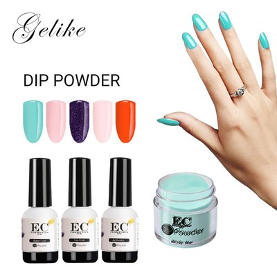 Dip Powder Nails Color Starter Manicure Kit Mirror Gel Varn