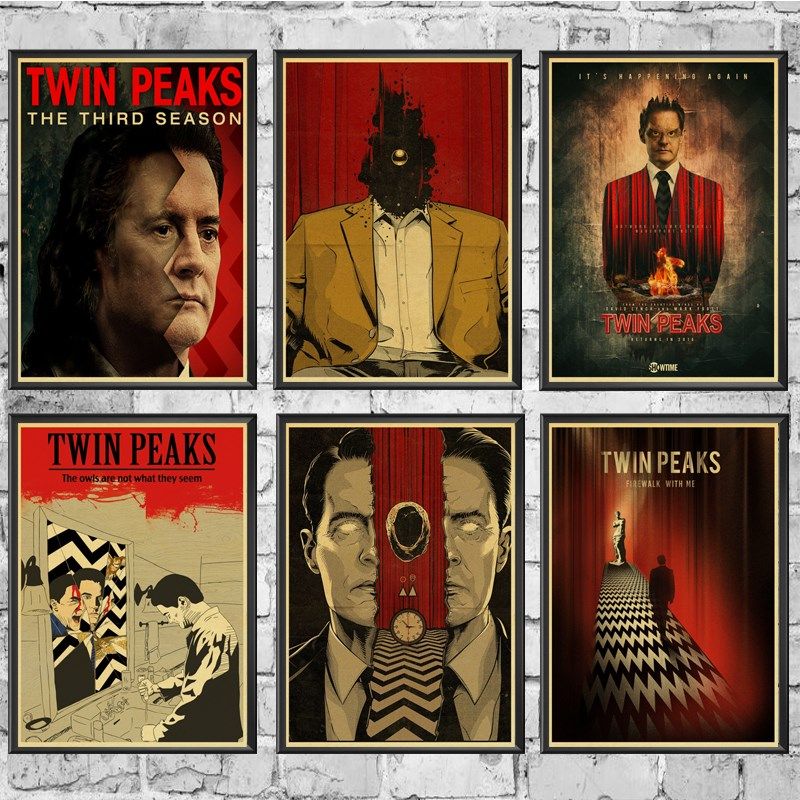 tv series twin peaks poster vintage poster prints high qual