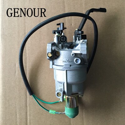 Manual Choke RUIXING Carburetor For GX390 5 8KW Generator E