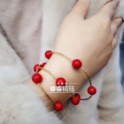 Elastic hand beading Bracelet woman Hand catenary jewelry