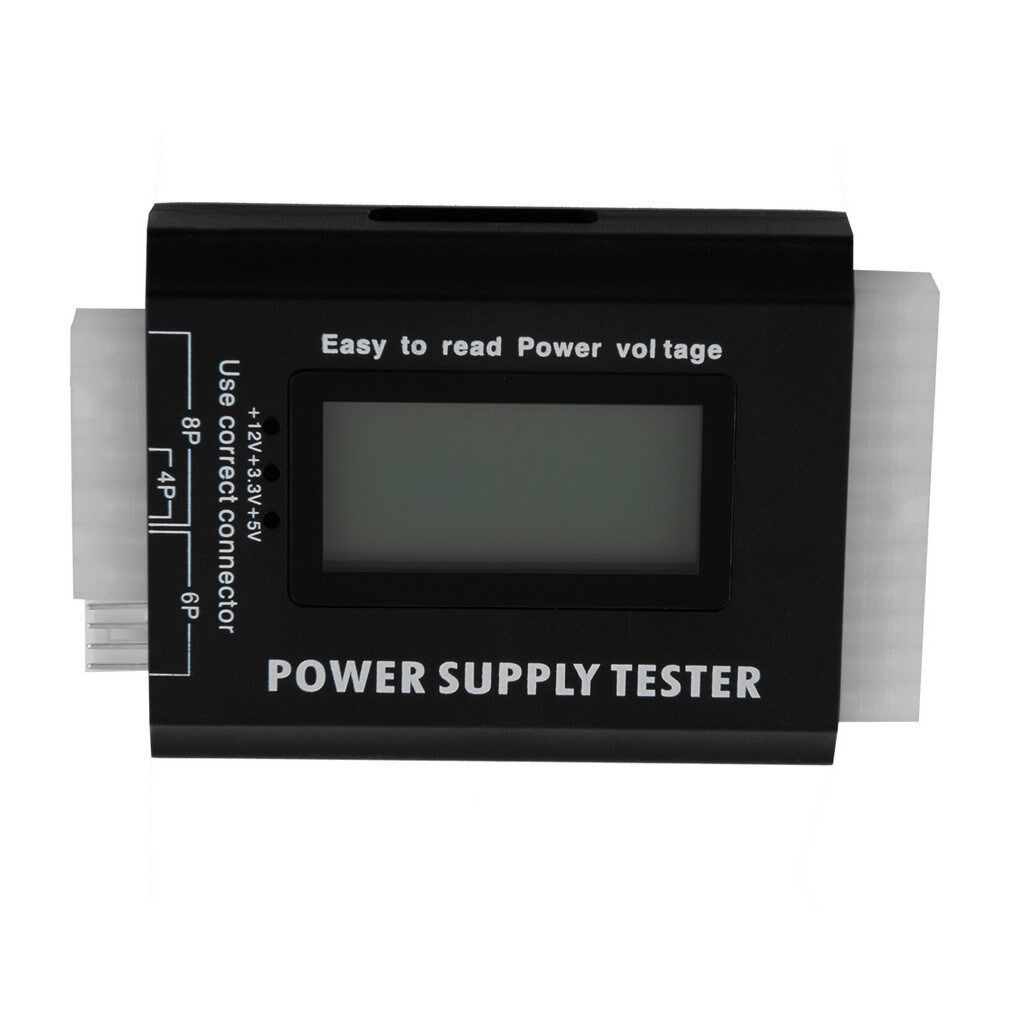 In stock! Digital LCD PC Computer PC Power Supply Tester 20/