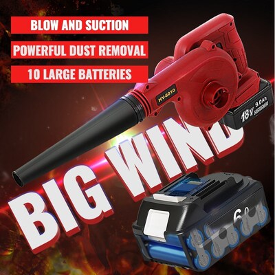 Cordless Electric Air Blower Handheld Blowing with 8000mAh L