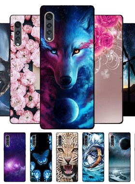 For LG Velvet Case Black Bumper Silicone TPU Soft Phone Cov