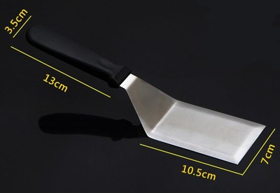 Stainless Steel Steak Fried Shovel Spatula Pizza Grasping Cu