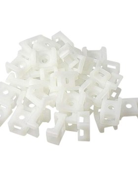 IMC Hot 4.5mm Cable Tie Mount Wire Buddle Saddle Type Plasti