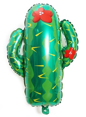 63*73cm Cactus Foil Balloons for Summer Party Beach Birthda
