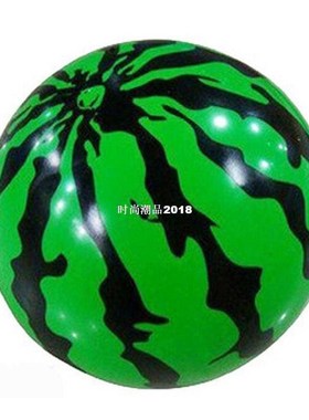 Kids Toy Inflatable Ball Plastic Simulation Watermelon PVC S