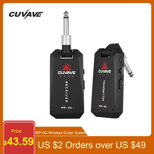 CUVAVE WP 5G Wireless 5.8GHz Guitar System Audio Transmitte