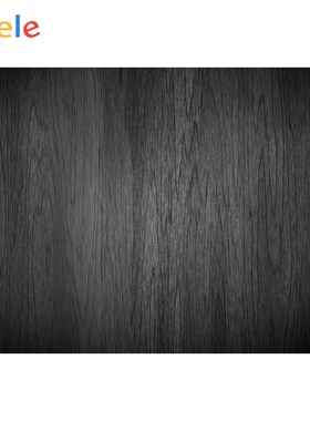 Yeele Gradient Solid Black Wood Board Backdrop Plank Wallpap