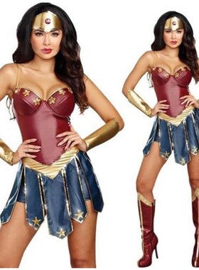 Girl Superhero Fancy Dress Up Costume  Wonder Woman