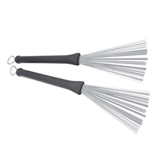High Quality Adjustable 2 Pcs Drum Brush Stick Wire Set Retr