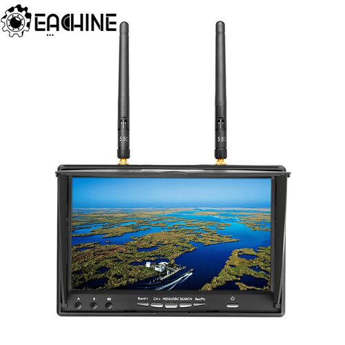 LCD5802D 5802 5.8G 40CH 7 Inch FPV Monitor with DV