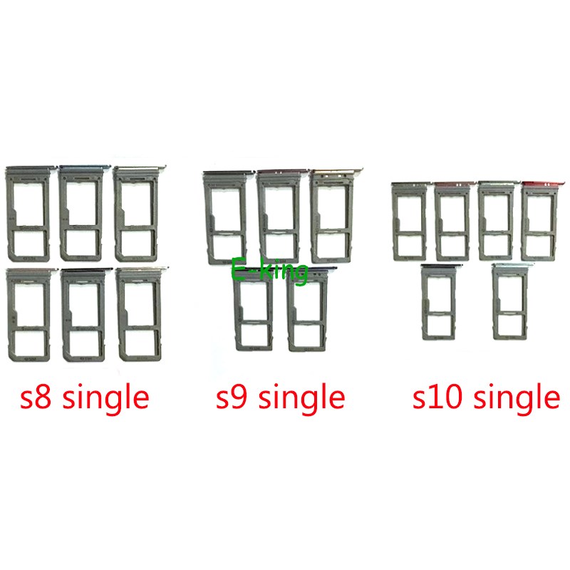 For Samsung Galaxy S8 S9 S10 S10e S20 Dual Single Edge Sim