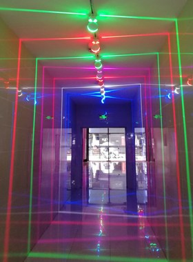 360 Degree LED Ceiling Light 10W RGB wall Sconce for Art Gal