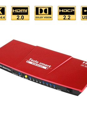 HDMI 4K ltra HD 4x1 HDMI KVM Switch 3840x2160@60Hz 444 wit