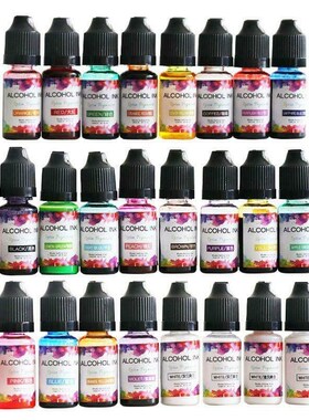 DIY Art Craft Supplies Epoxy Resin Alcohol Ink Pigt Liquid C