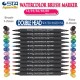Watercolor STA Set Colors Pen Markers Brush Aquarelle