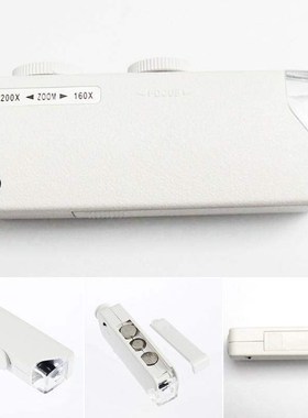 Hot Sale 160-200X Adjustment Handheld Portable LED Microscop