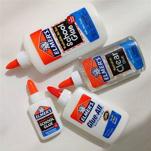 Elmers Elmer's Liquid School Glue White Washable Glue Clear