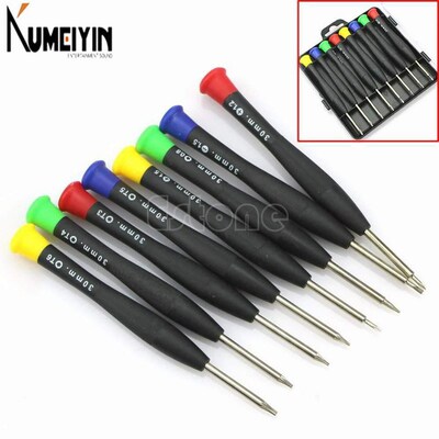 New 8 in 1 Precision Mini Pocket Screwdriver Repair Tools Se
