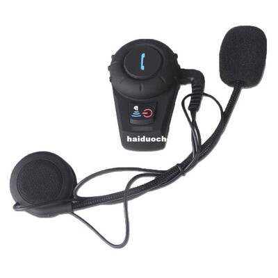 Bluetooth Motorcycle Helmet Headset Communicator Speaker Sys
